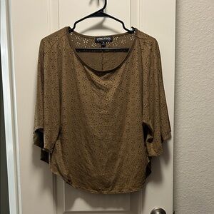 Women's Tan Blouse